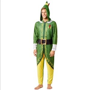 Buddy the Elf Onesie Christmas Pajamas